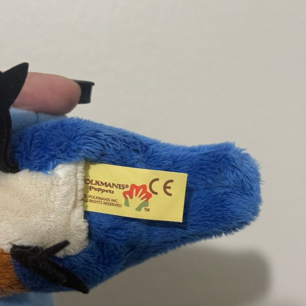 Folkmanis finger puppet blue bird - Picture 4 of 4